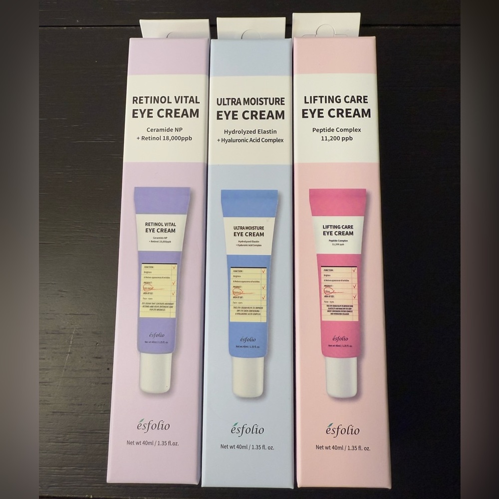 Eye Cream Retinol/Moisture/Lifting 1.35 fl oz- YOU PICK ONE
